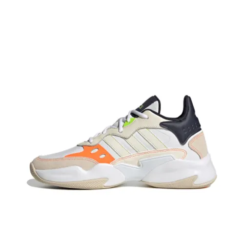 ADIDAS NEO STREETSPIRIT 2,0 Дышащие Низкие Баскетбольные Кроссовки Мужские Бежевые Белые Оранжевые Многоцветные