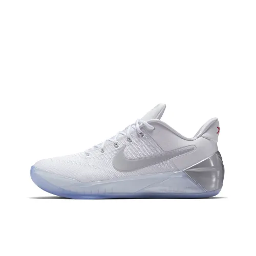 Nike Kobe AD Kicks Off New Year с Chrome Kobe Low Топ Баскетбольные кроссовки для игры Мужской Белый