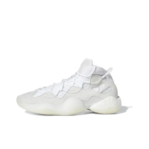Adidas Originals Crazy BYW 3,0 BYW III Azure Foot Non Lower Skirt Легкий MID Топ Баскетбольные кроссовки Мужской Белый