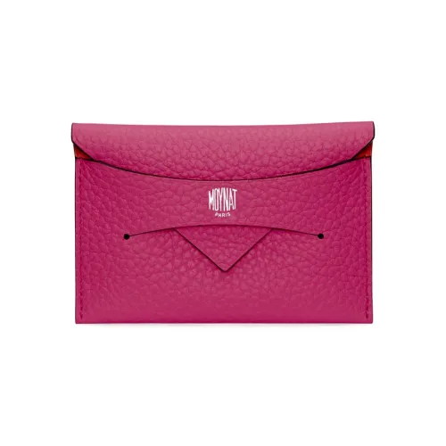 Moynat Taurillon Blush Кожа Картхолдер Мини Женский Розовый Красный Красный