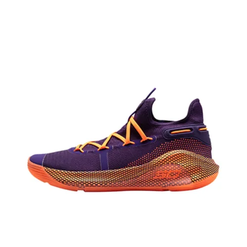 Under Armour Curry 6 Баскетбольные кроссовки MID Топ Мужской