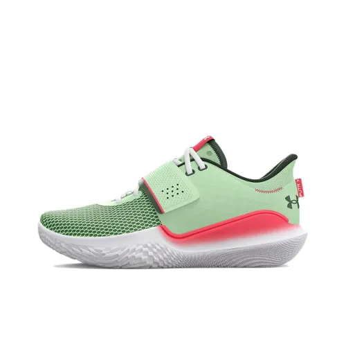 Under Armour Flow FUTR X 1 Low Топ Баскетбольные кроссовки Унисекс Зеленый