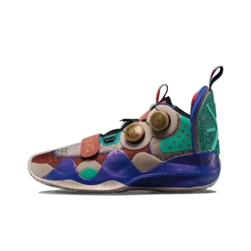 LiNing WOW 8 Way Of Wade 8 Праздник Весны MID Топ Баскетбольные кроссовки для игры Мужской Черный белый