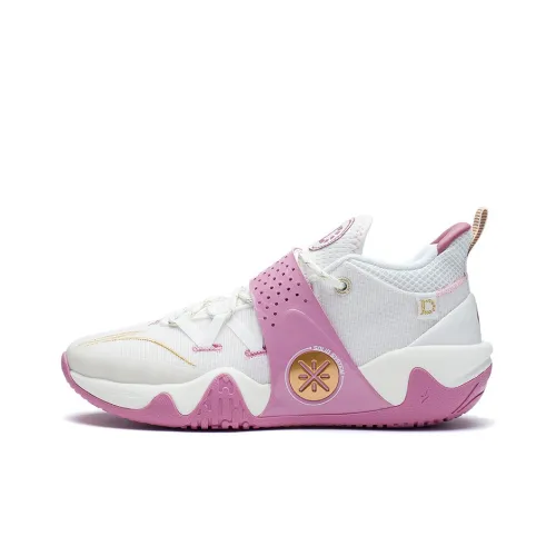 Подкладка Амортизация Противоскользящий Устойчивый к износу Покрытие Поддержка Низкий Топ Баскетбольные кроссовки Мужской Темно-розовый Красный