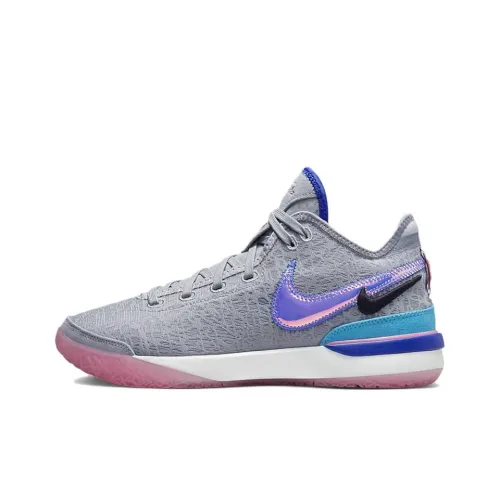 Nike LeBron NXXT Gen Zoom Джеймс Брауни Gen Low Топ Баскетбольные кроссовки Мужской Серый