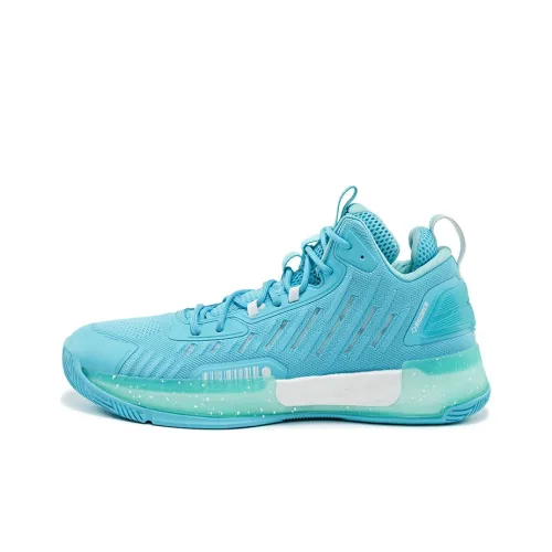 RIGORER Sniper 1 Амортизация Устойчивость к истиранию Поддержка MID Верх Баскетбольные кроссовки для игры Мужской Кристально-синий