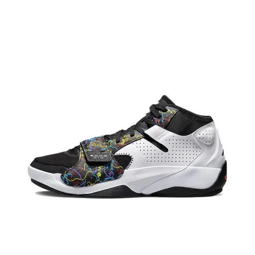 Джордан Zion 2 Амортизация Противоскользящий Устойчивый к истиранию Покрытие Поддержка Низкий Топ