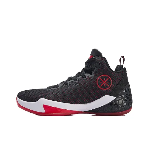 Подкладка Wade Fission 4 амортизаторы баскетбольные кроссовки для игры унисекс черный красный