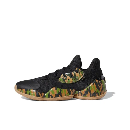 Adidas Harden Vol. 4 Нескользящий Легкий Низкий Топ Баскетбольные Кроссовки Мужской Камуфляж
