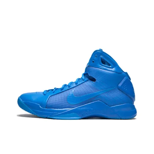 Nike Hyperdunk 2008 Нескользящий Легкий Высокий Топ Баскетбольные Кроссовки Мужские Синие