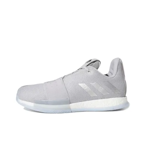 Adidas Harden Vol.3 Harden 3 Амортизаторы Slip-resistant Низкий Топ Баскетбольные кроссовки Мужской Серый