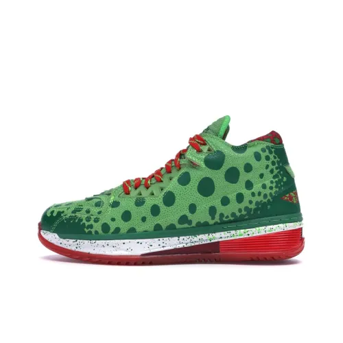 LINING WOW 2 Way Of Wade 2 MID Топ Баскетбольные Кроссовки Мужские Зеленый Красный