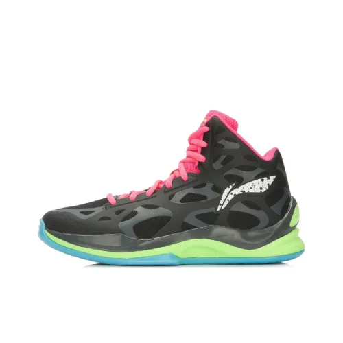 Подкладка SONIC 3 противоскользящий и дышащий высокий топ баскетбольные кроссовки унисекс черный розовый зеленый