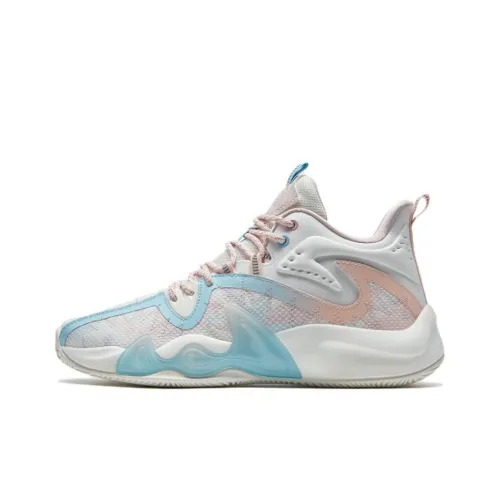 XTEP War Mastiff 3,5V2 Амортизация Противоскользящие Устойчивые к истиранию MID Топ Баскетбольные кроссовки Мужские