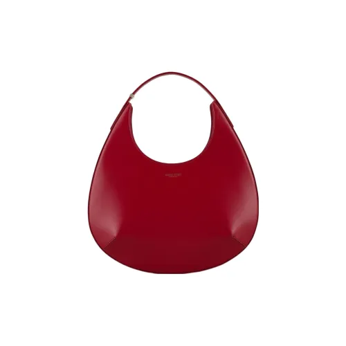 GIORGIO ARMANI Сумка-хобо из коровьей кожи маленькая сумка для женщин красная