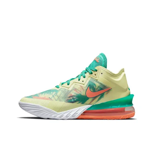 Nike Lebron 18 Баскетбольные кроссовки Low Топ Унисекс