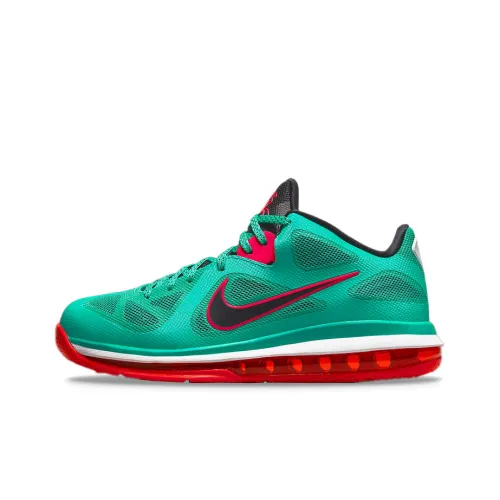 Nike Lebron 9 Low 'Реверс Liverpool' Джеймс 9 Liverpool Low Топ Баскетбольные кроссовки для игры Мужской Озерный зеленый