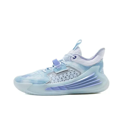 PEAK Tracer Shadow Устойчивый к истиранию Дышащие Низкие Баскетбольные кроссовки Мужские Dream Blue