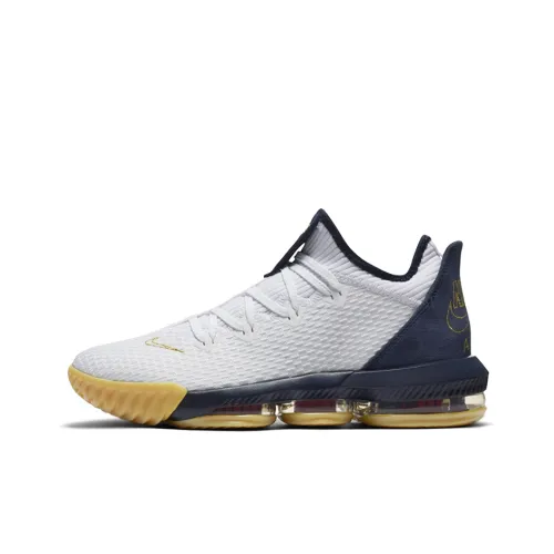 Nike Lebron 16 Low Air Lebron 16 Americana Non Slip Легкий Низкий Топ Баскетбольные кроссовки для игры Мужской Серый