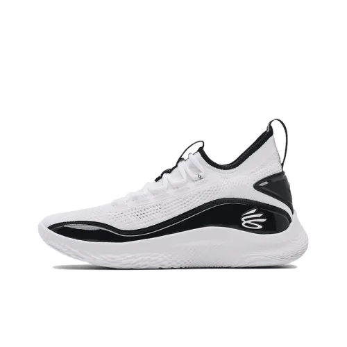 Under Armour Curry 8 Curry Team Low Баскетбольные кроссовки Унисекс Белый