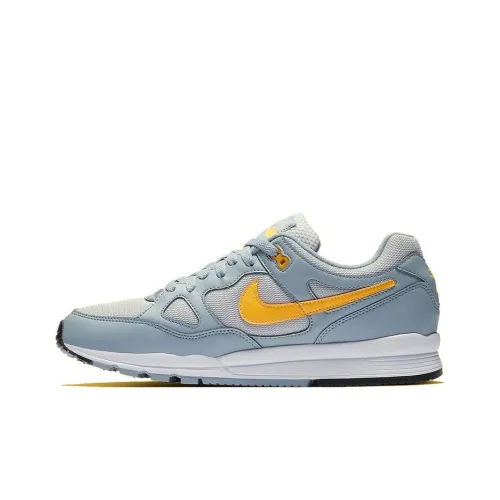 Nike Air Span 2 Slip Resistant Abrasion Resistant Low Топ Спортивная повседневная обувь Мужская Синий Желтый