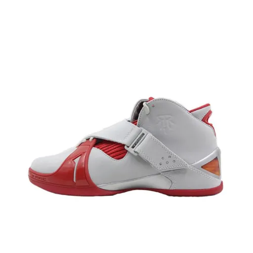 Adidas T Mac 5 Slip-resistant Abrasion-resistant MID Баскетбольные кроссовки Мужские Серый Красный
