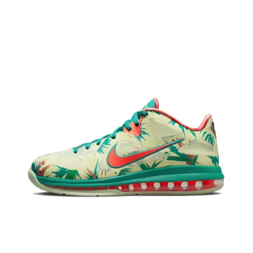 Nike Lebron 9 Low 'Белый Лайм And Яркий Манго' Джеймс 9 Low Топ Баскетбольные кроссовки Мужской Желтый Выпуск 2022 года