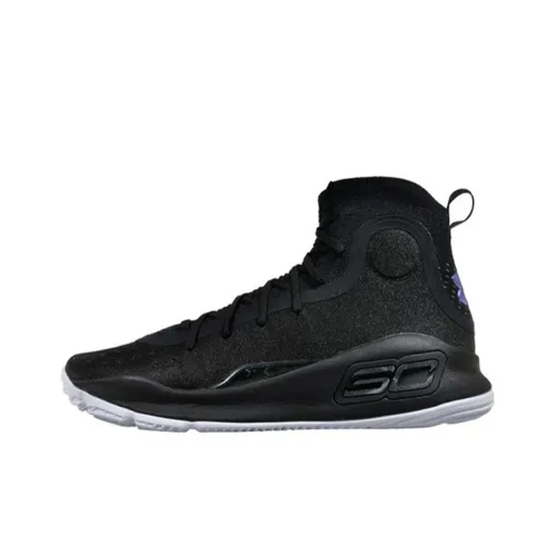 Under Armour Curry 4 UA Curry 4 High Топ Баскетбольные кроссовки для игры Мужской Черный