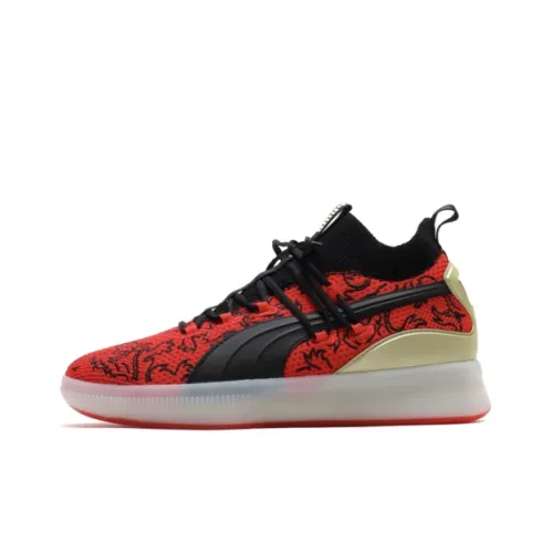 PUMA Clyde Court Баскетбольные кроссовки MID Топ Мужской