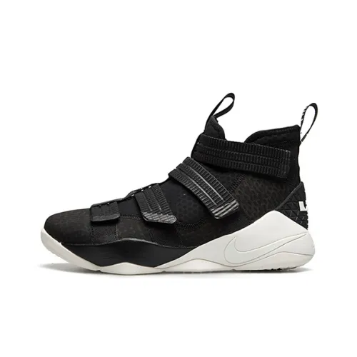 Nike Zoom Soldier 11 XI SFG Soldier 11 Oreo Амортизация Balance MID Топ Баскетбольные кроссовки для игры Мужской Черный Белый