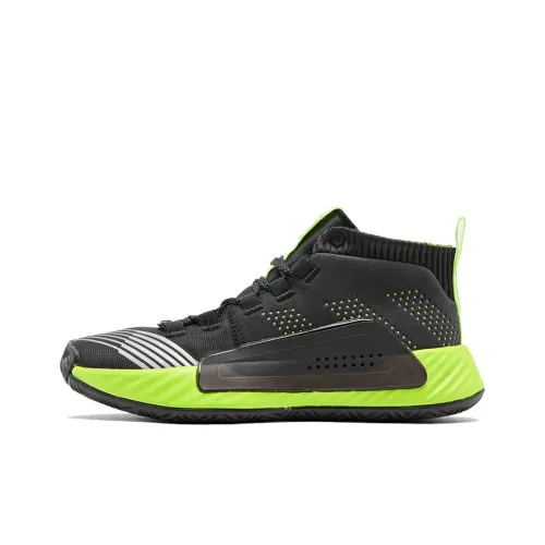 Star Wars x Adidas Star Wars Нескользящий Легкий MID Баскетбольные кроссовки Мужской Черный Зеленый