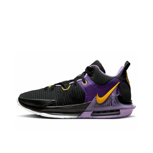 Nike Witness 7 EP MID Топ Баскетбольные кроссовки Мужской Черный Фиолетовый