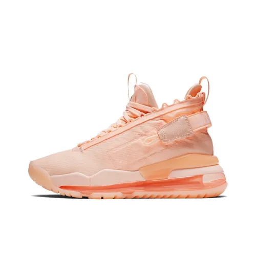 Джордан Proto Max 720 Малиновый Tint Удобный Круглый Палец Амортизация Противоскользящий MID Топ Баскетбольные кроссовки