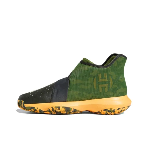 Adidas Harden B E 3 GCA Устойчивые к истиранию MID Баскетбольные кроссовки Мужские Зеленый Черный