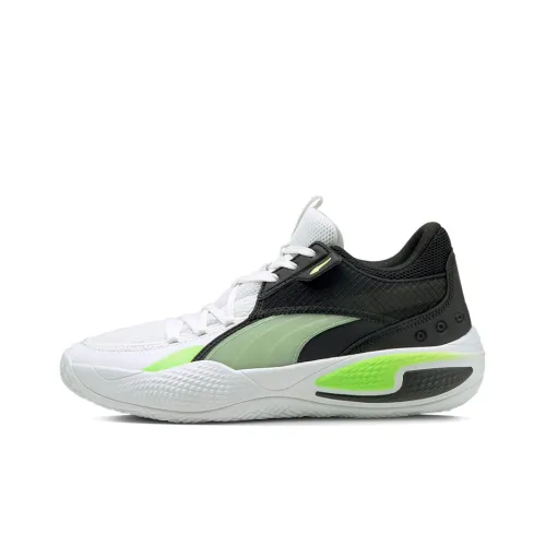 PUMA Court Rider 1,0 Амортизация Противоскользящий Устойчивый к истиранию Легкий Отскок Низкий Топ