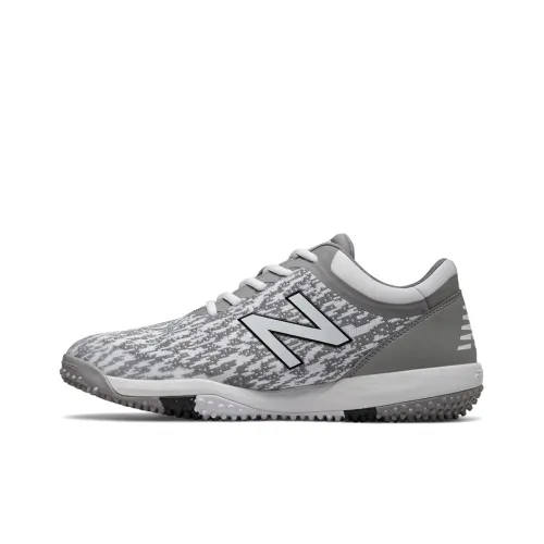 New Balance 4040 v5 Шипы Амортизация Покрытие Низкий Верх Баскетбольные Кроссовки Унисекс Серый