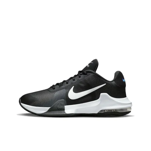 Nike Air Max IMPACT 4 Баскетбольные кроссовки Низкий Топ Мужской