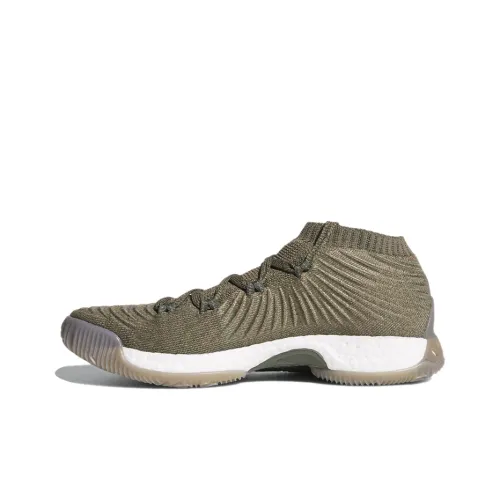 Adidas Crazy Explosive 2017 PK Нескользящий Легкий Низкий Топ Баскетбольные Кроссовки Мужские Армейский Зеленый