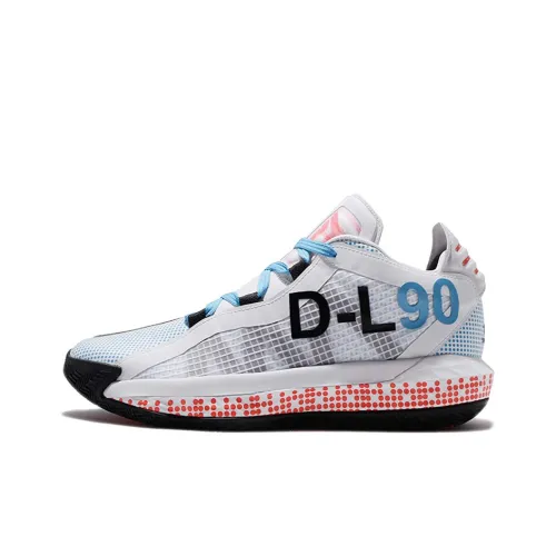 Adidas D Lillard 6 Амортизация Противоскользящий Легкий MID Баскетбольные кроссовки Мужской Белый