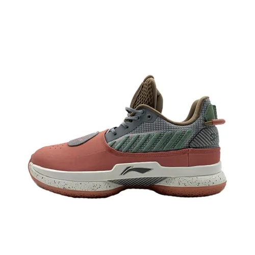 LINING WOW 7 Way of Wade 7 Pure Conviction Slip-Resistant Abrasion-Resistant Low-Top Баскетбольные кроссовки Мужские Red