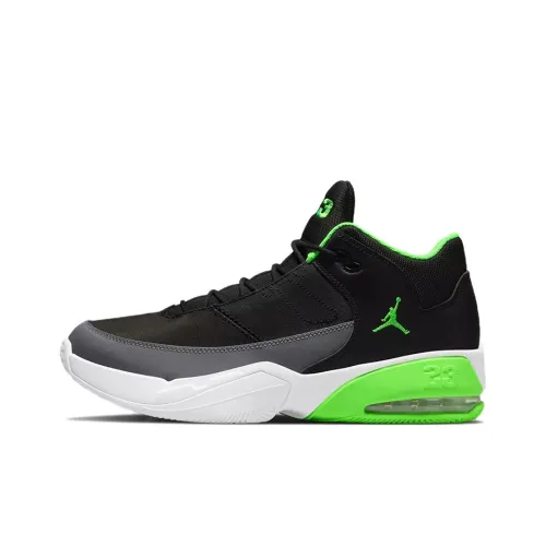 Jordan Max Aura 3 Амортизаторы Slip-resistant и устойчивые к истиранию MID Баскетбольные кроссовки Мужские Черные