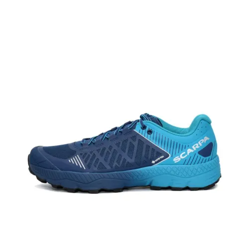 SCARPA Spin Ultra Беговые кроссовки Низкий топ Озерно-голубой/Морской синий Мужской