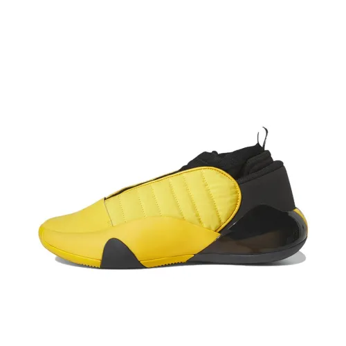 Adidas Harden Vol.7 Harden Vol. 7 Low Топ Баскетбольные кроссовки Унисекс Желтый черный