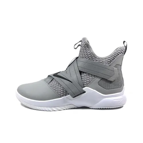 Nike Zoom Soldier 12 Баскетбольные кроссовки Высокий топ Унисекс