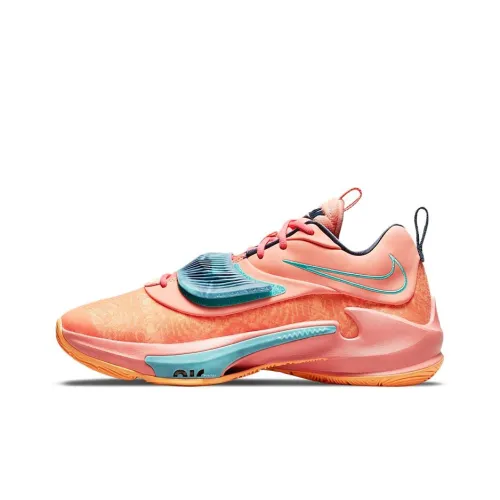 Nike Freak 3 Zoom EP 'Freak' Буква Bro Low Топ Баскетбольные кроссовки для игры Унисекс Оранжевый Азиатская Версия