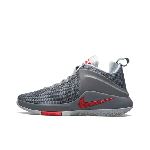 Nike Zoom Witness LeBron EP Амортизация Противоскользящий Устойчивый к истиранию Покрытие MID Топ