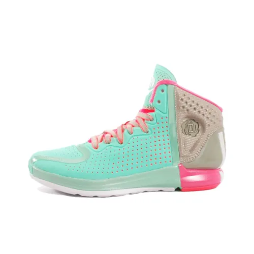 Adidas D Rose 4 Boardwalk Устойчивые к истиранию MID Баскетбольные кроссовки Мужской Зеленый