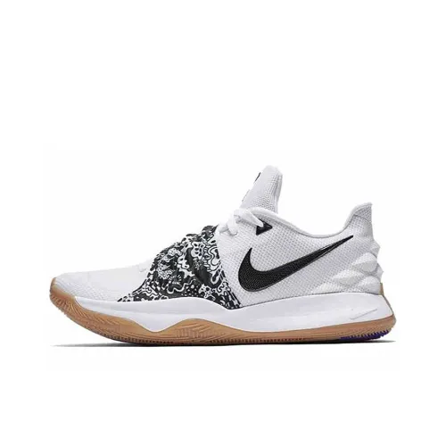 Nike Kyrie Low 1 Irving Non Slip Легкий Низкий Топ Баскетбольные кроссовки для игры Мужской Белый Черный