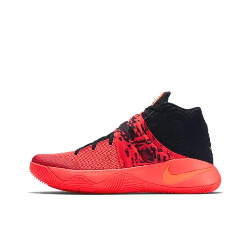Nike Kyrie 2 Non Slip Легкий MID Баскетбольные кроссовки Мужской Hell Красный