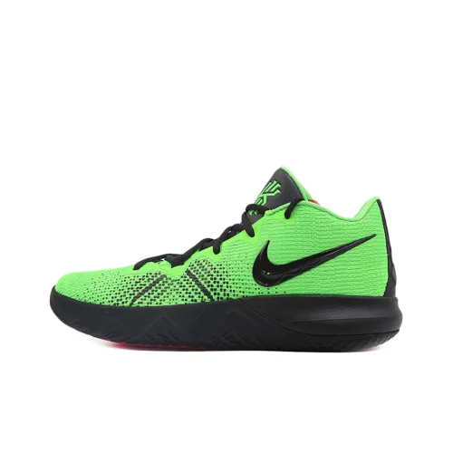 Nike Flytrap Kyrie EP Irving Амортизация Легкий MID Баскетбольные кроссовки Мужской Зеленый Черный